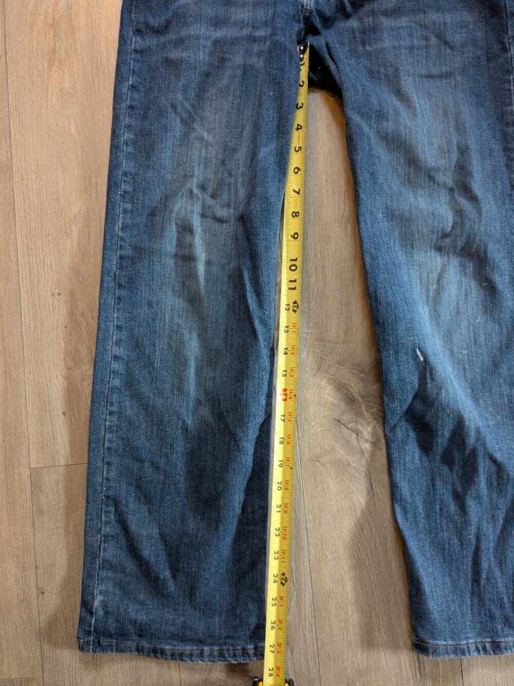 MENS WRANGLER CLASSIC STRAIGHT JEANS – 32x29 - Picture 4 of 6